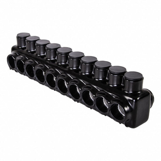 MultitapConnector Alum Blk Hex 10Port