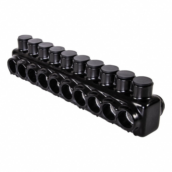 MultitapConnector Alum Blk Hex 10Port