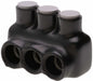 MultitapConnector Alum Blk Hex 3Port