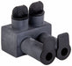 MultitapConnector Alum Blk Hex 2Port