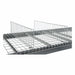 Pallet Rack Divider Steel Gray 10 in H