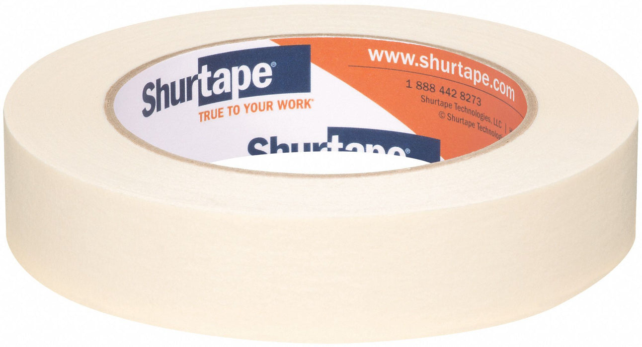 MaskingTape Crepe Tan 60-1/8ydL 1inW PK9