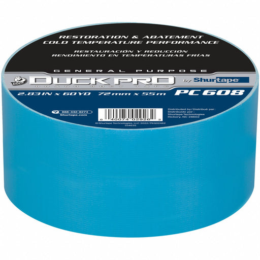 Duct Tape Blue 60-1/8 yd L 2-7/8 in W