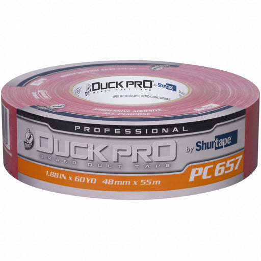 Duct Tape Red 60-1/8 yd L 1-7/8 in W