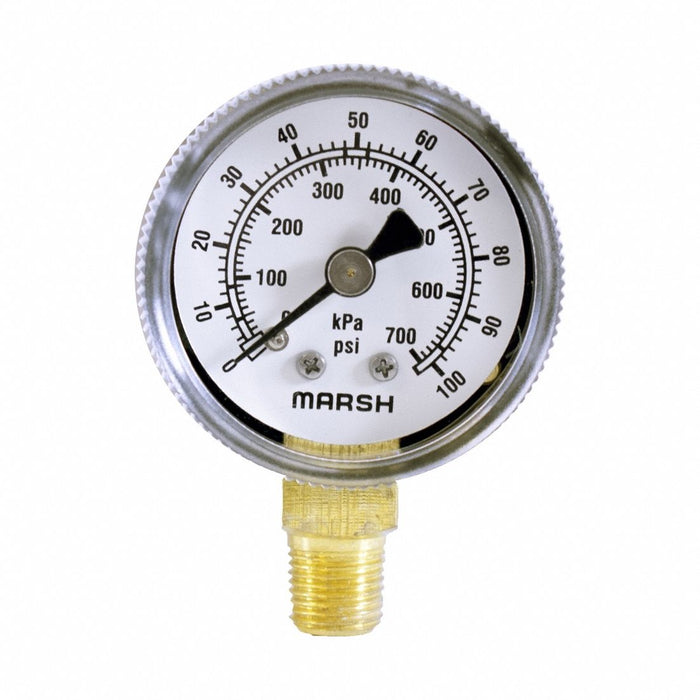 N0181 Pressure Gauge Steel