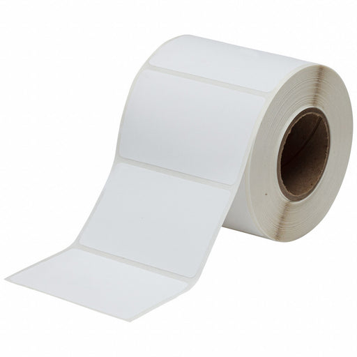 Pre-Cut Label Stock Roll White Matte