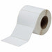 Pre-Cut Label Stock Roll White Matte