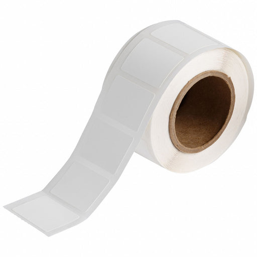 Pre-Cut Label Stock Roll White Matte