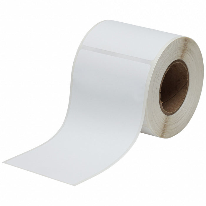 Pre-Cut Label Stock Roll White Matte