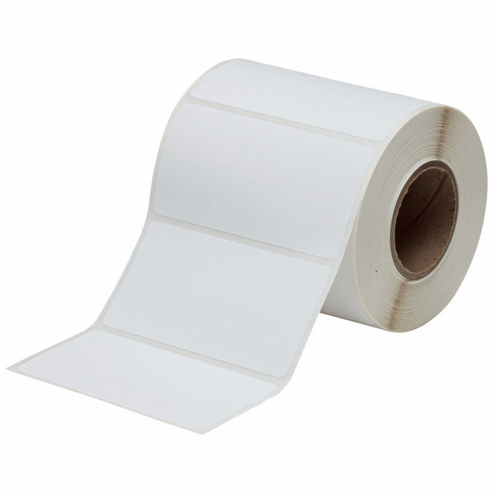 Pre-Cut Label Stock Roll White Matte