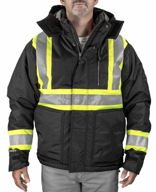 Rain Jacket 3XL Black/Yellow