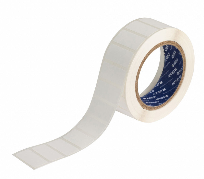 Pre-Cut Label Stock Roll White Matte