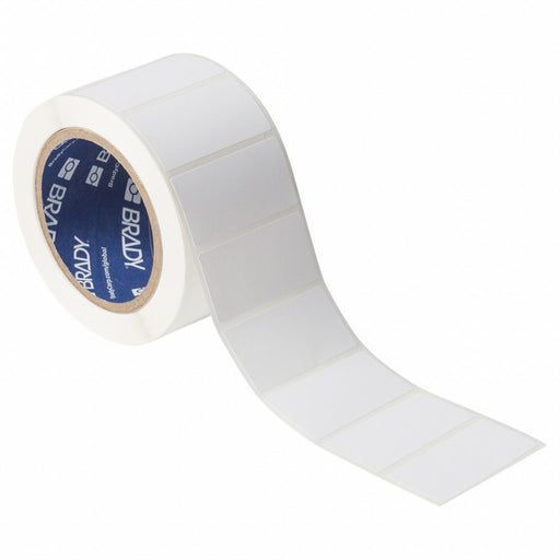 Pre-Cut Label Stock Roll White Matte