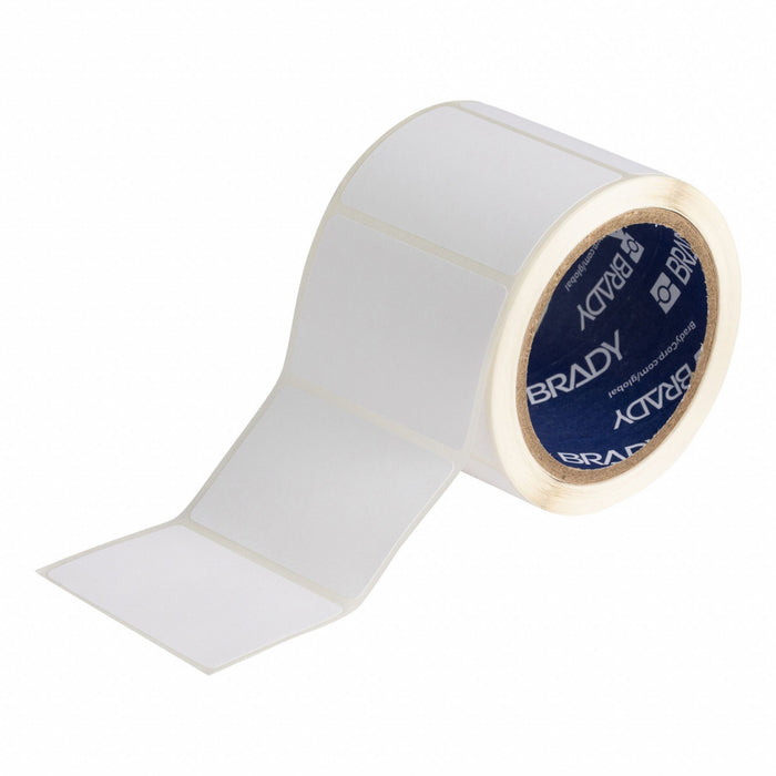 Pre-Cut Label Stock Roll White Matte