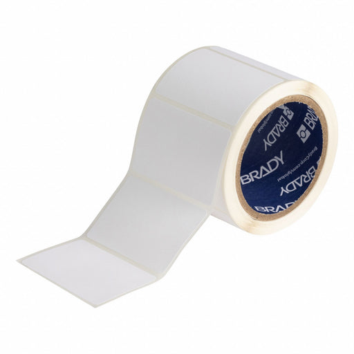 Pre-Cut Label Stock Roll White Matte