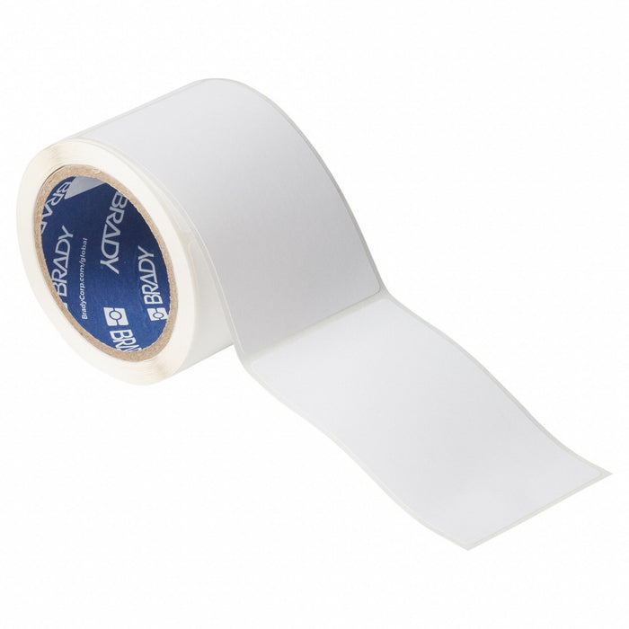 Pre-Cut Label Stock Roll White Matte