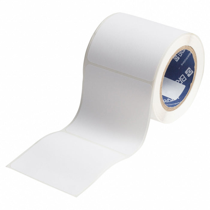 Pre-Cut Label Stock Roll White Matte
