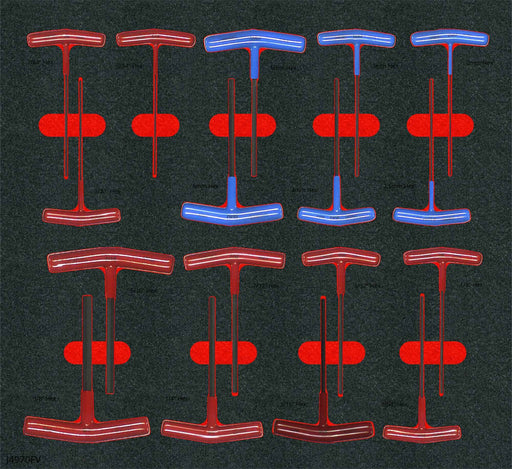 HexKeySet Hex T-Handle T Long 17pcs