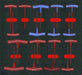 HexKeySet Hex T-Handle T Long 17pcs