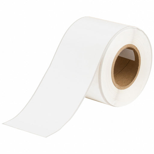 Pre-Cut Label Stock Roll White Matte