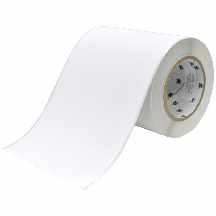 Pre-Cut Label Stock Roll White Matte