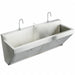 Scrub Sink 60 x23 x26 Silver
