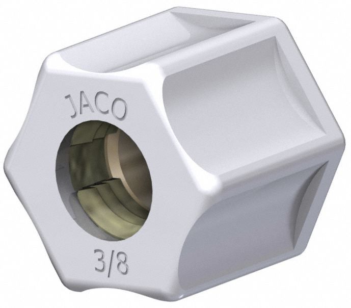 Gripper Nuts 23/32 L White 220 psi PK5