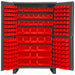 K4893 Bin Cabinet 78 x48 x24 Gray 171RedBns