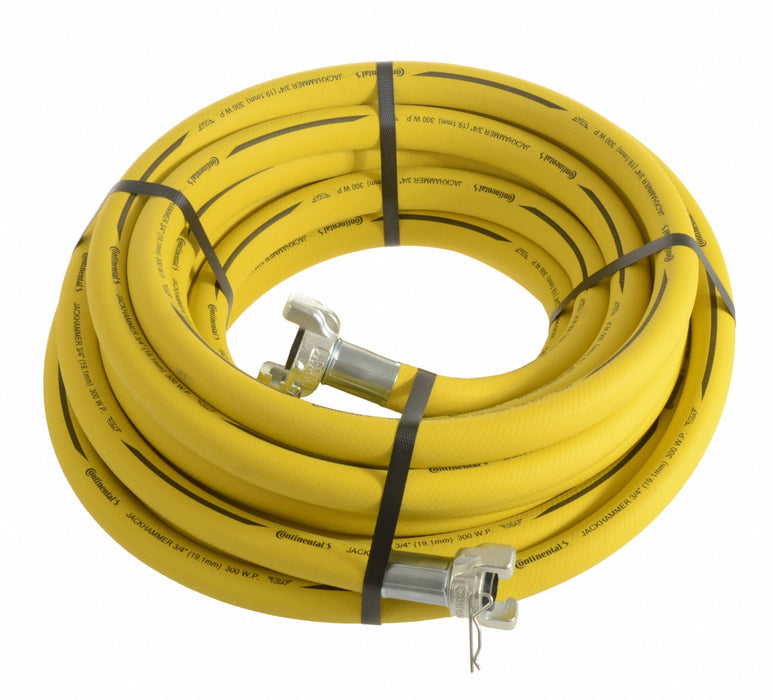 Jack Hammer Hose 300 psi 25 ft Yellow