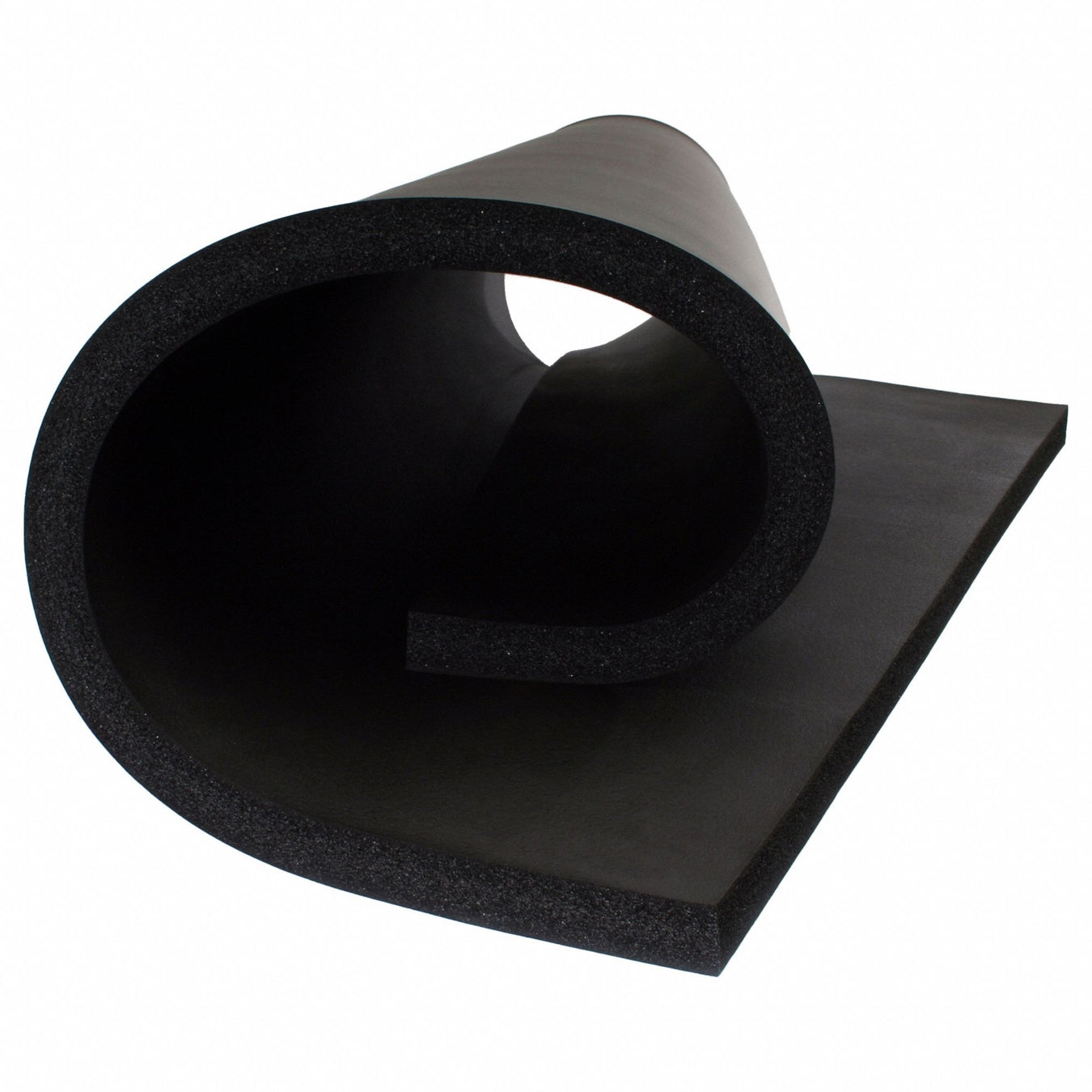 Thermal Insulation Sheet Black 50 ft L