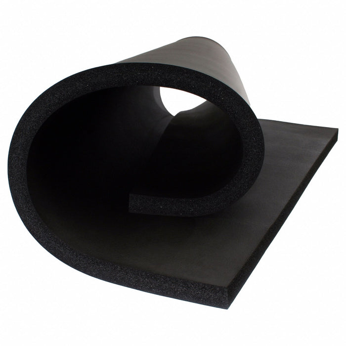 Thermal Insulation Sheet Black 50 ft L