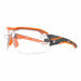 SafetyGlasses Clear VaporShield Blk/Org