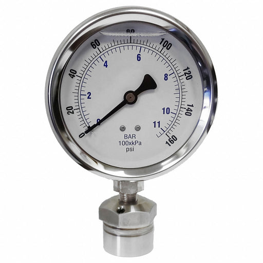 Pressure Gauge 160 psi