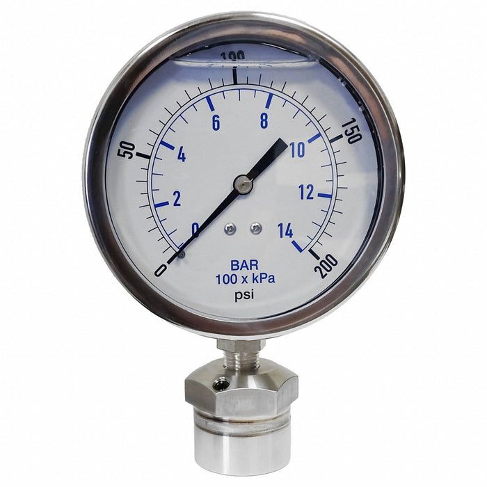 Pressure Gauge 200 psi 1PK