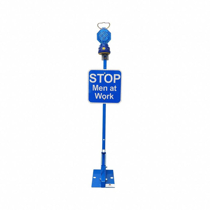 Permanent Mount Flag Blue LED