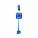 Permanent Mount Flag Blue LED