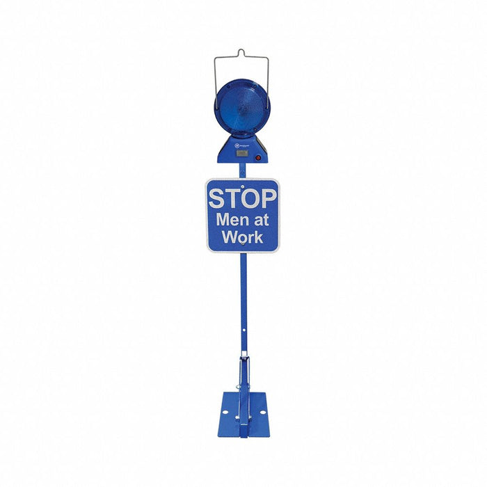 Permanent Mount Flag Blue LED