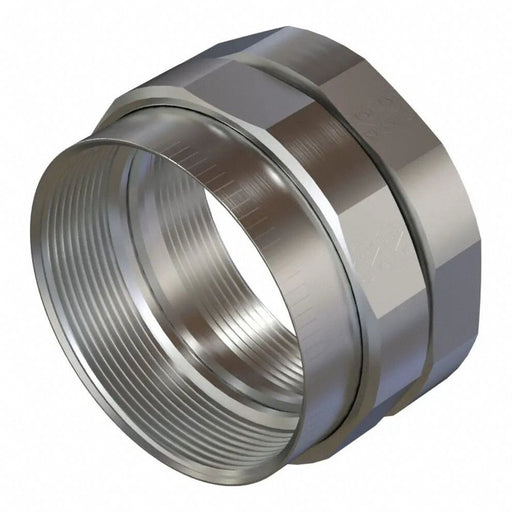 Steel Union Female to Female 1/2 in