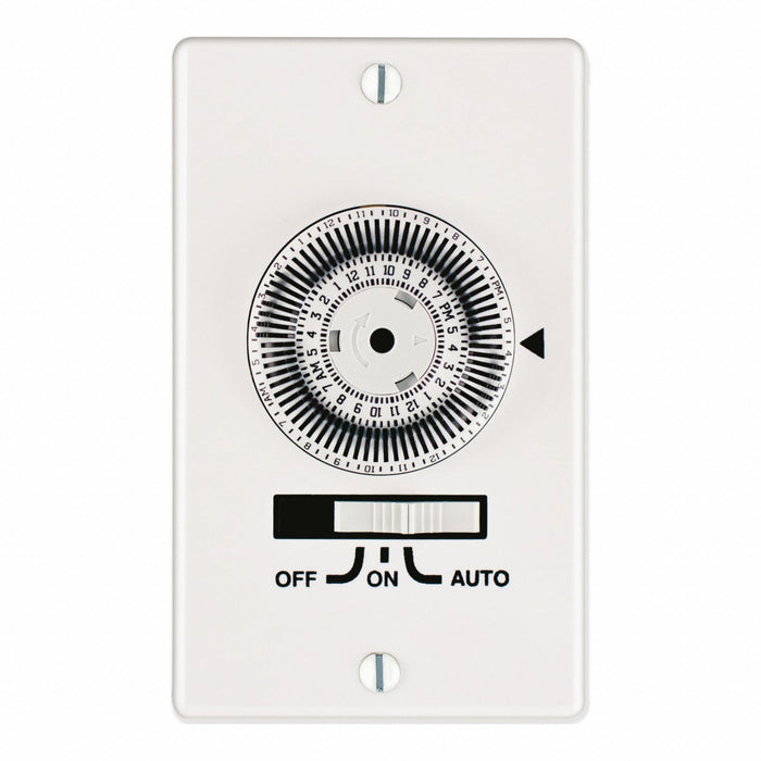 Wall Switch Timer White 120V AC