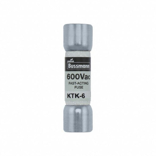 Fuse 600VAC CYL 6A 1.5in Midget KTK