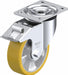 Plate Caster Swivel Polyurethane 7 1/2 H