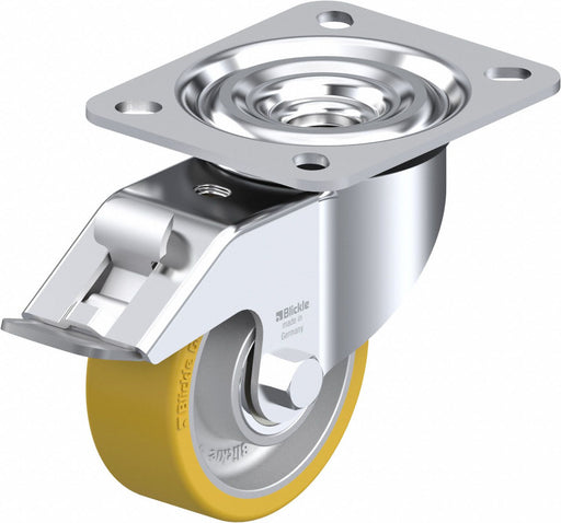 Plate Caster Swivel Polyurethane 4 H
