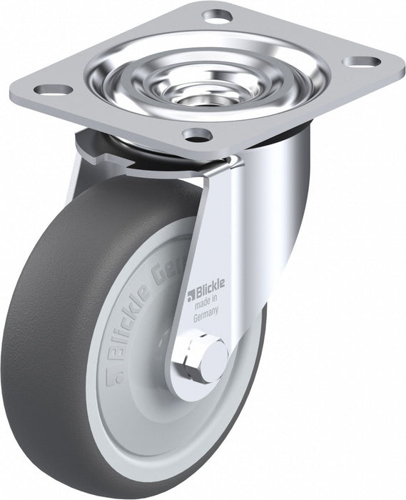 PlateCaster Swivl Polyurethane 4 15/16 H