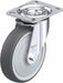 Plate Caster Swivel Polyurethane 5 7/8 H