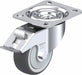 Plate Caster Swivel Polyurethane 4 H