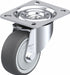 Plate Caster Swivel Polyurethane 4 H