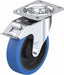 Plate Caster Swivel Rubber 5 7/8 H