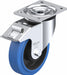 Plate Caster Swivel Rubber 7 11/16 H