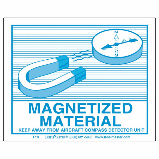 Magnetizd Materials Air Labl 90mm PK500