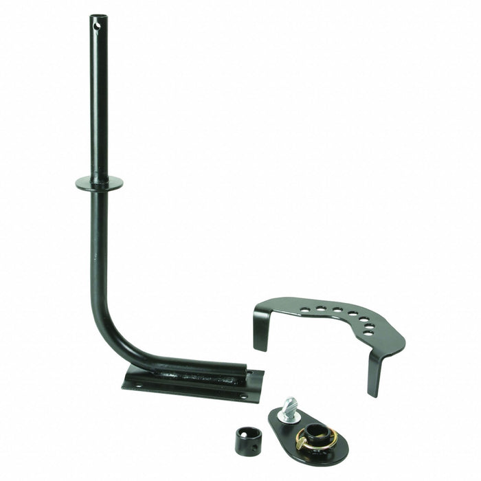 Hose Reel Bracke Steel Levelwind Black